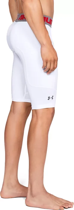 Under Armour Men's Utility Slider Baseball Shorts -Rawlings Baseball Shop 1317263 100 White SDE