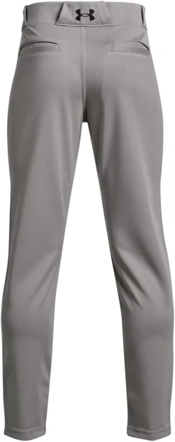 Under Armour Boy's Utility Open Bottom Baseball Pants -Rawlings Baseball Shop 1374381 BaseballGreyBlack BCK