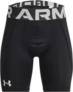 Under Armour Boys' Diamond Utility Slider Shorts 10 Under Armour Boys' Diamond Utility Slider Shorts -Rawlings Baseball Shop 1375636 001 BlackHaloGray FRT