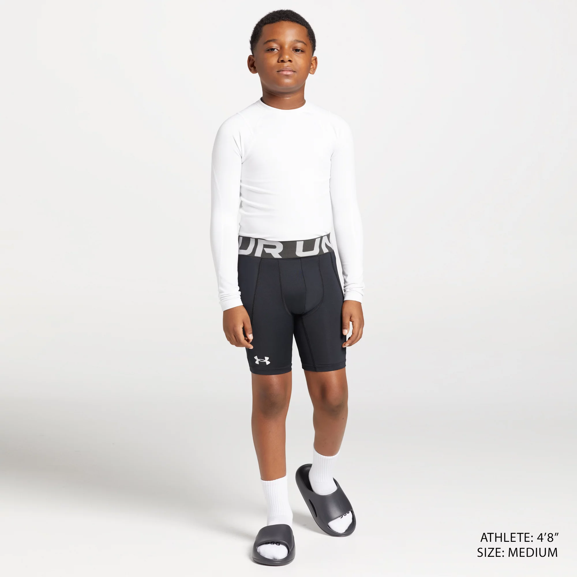 Under Armour Boys' Diamond Utility Slider Shorts 2 Under Armour Boys' Diamond Utility Slider Shorts - Image 2