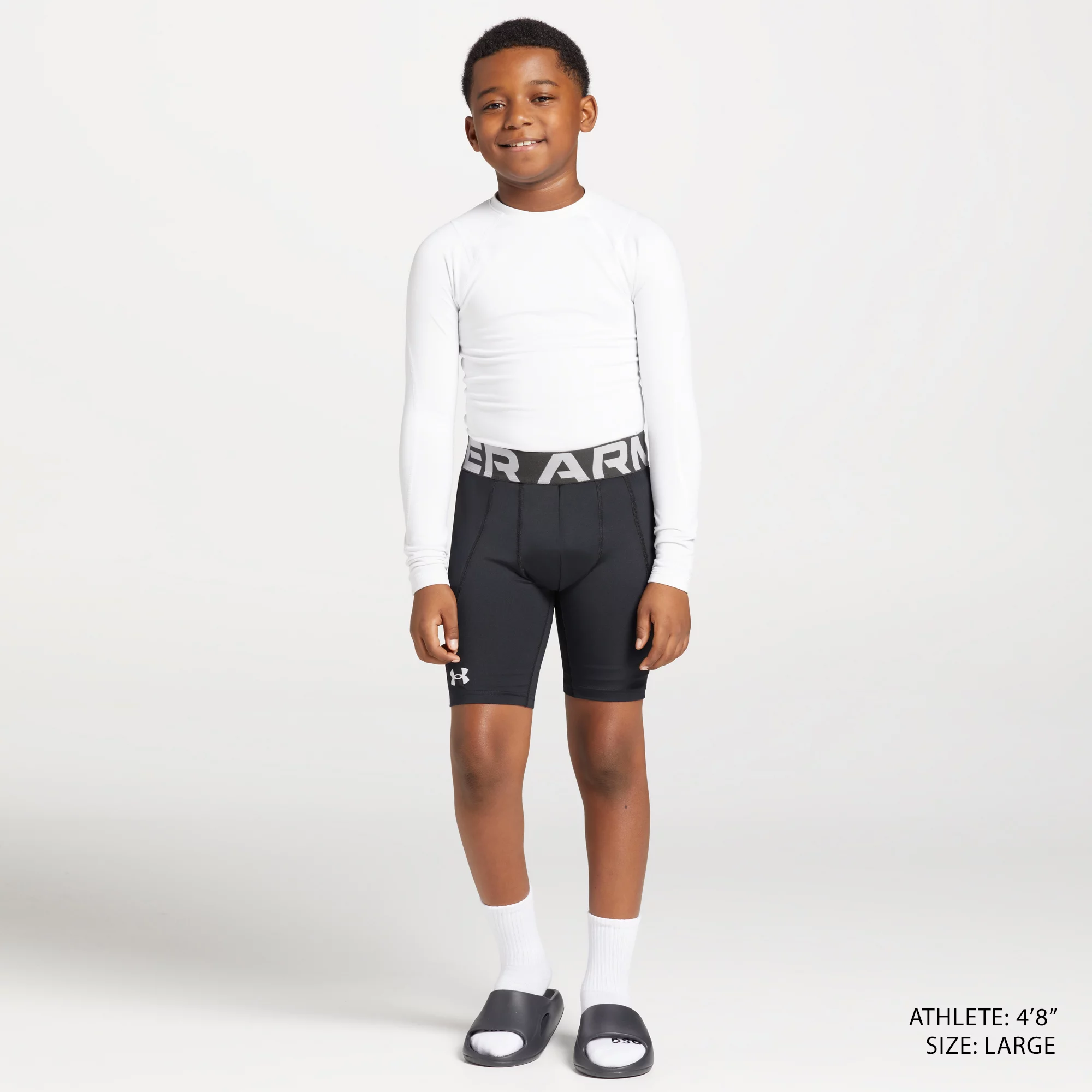 Under Armour Boy's Diamond Utility Sliding Shorts With Cup 2 Under Armour Boy's Diamond Utility Sliding Shorts With Cup - Image 2