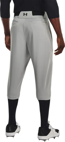 Under Armour Men's Utility Knicker Baseball Pants 6 Under Armour Men's Utility Knicker Baseball Pants -Rawlings Baseball Shop 1375654 075 BaseballGrey MODBCK