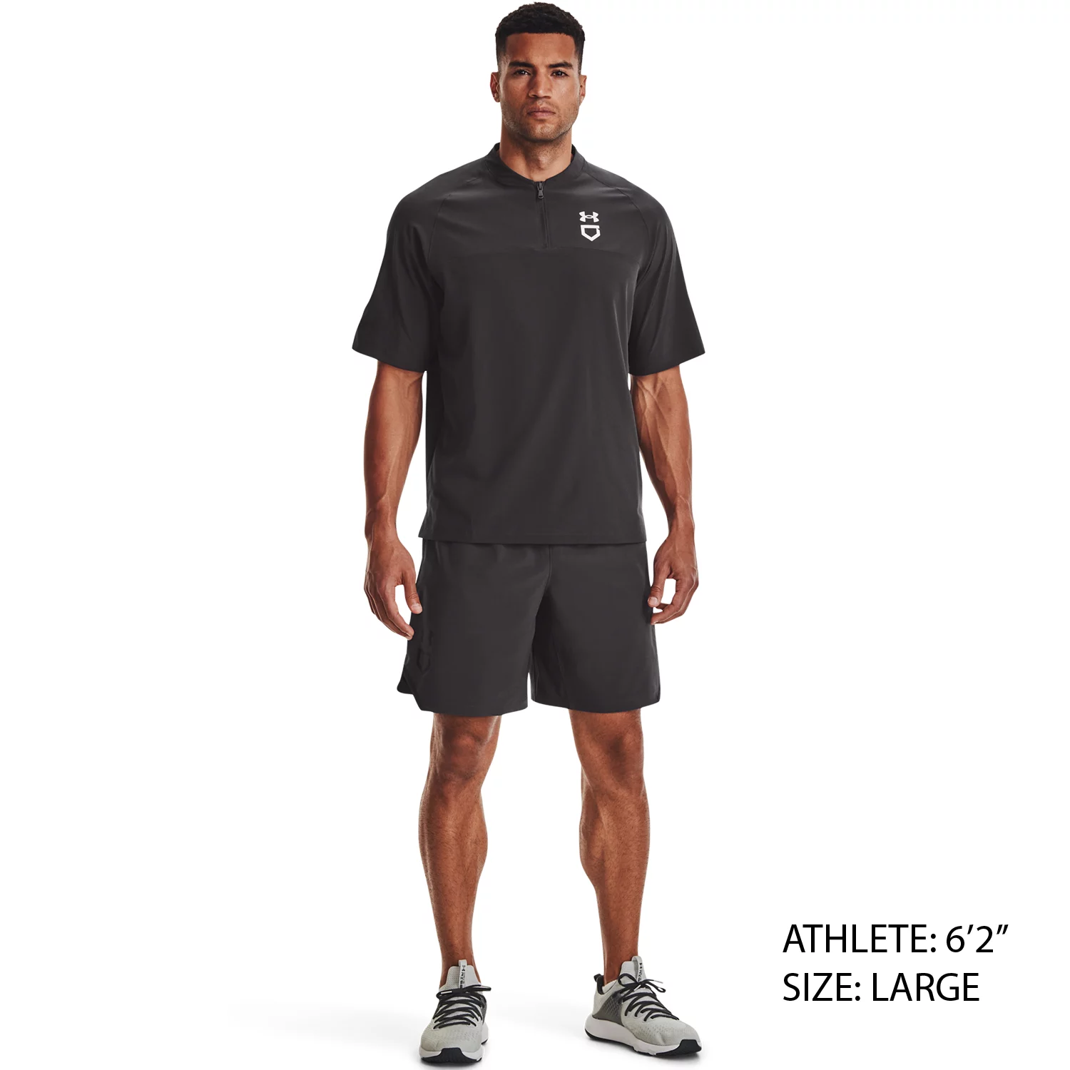 Under Armour Men's Utility Short Sleeve Cage Jacket 2 Under Armour Men's Utility Short Sleeve Cage Jacket - Image 2