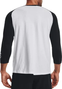 Under Armour Men's Classic 3/4 Sleeve T-Shirt 6 Under Armour Men's Classic 3/4 Sleeve T-Shirt -Rawlings Baseball Shop 1375657 001 WhiteBlack MODBCK