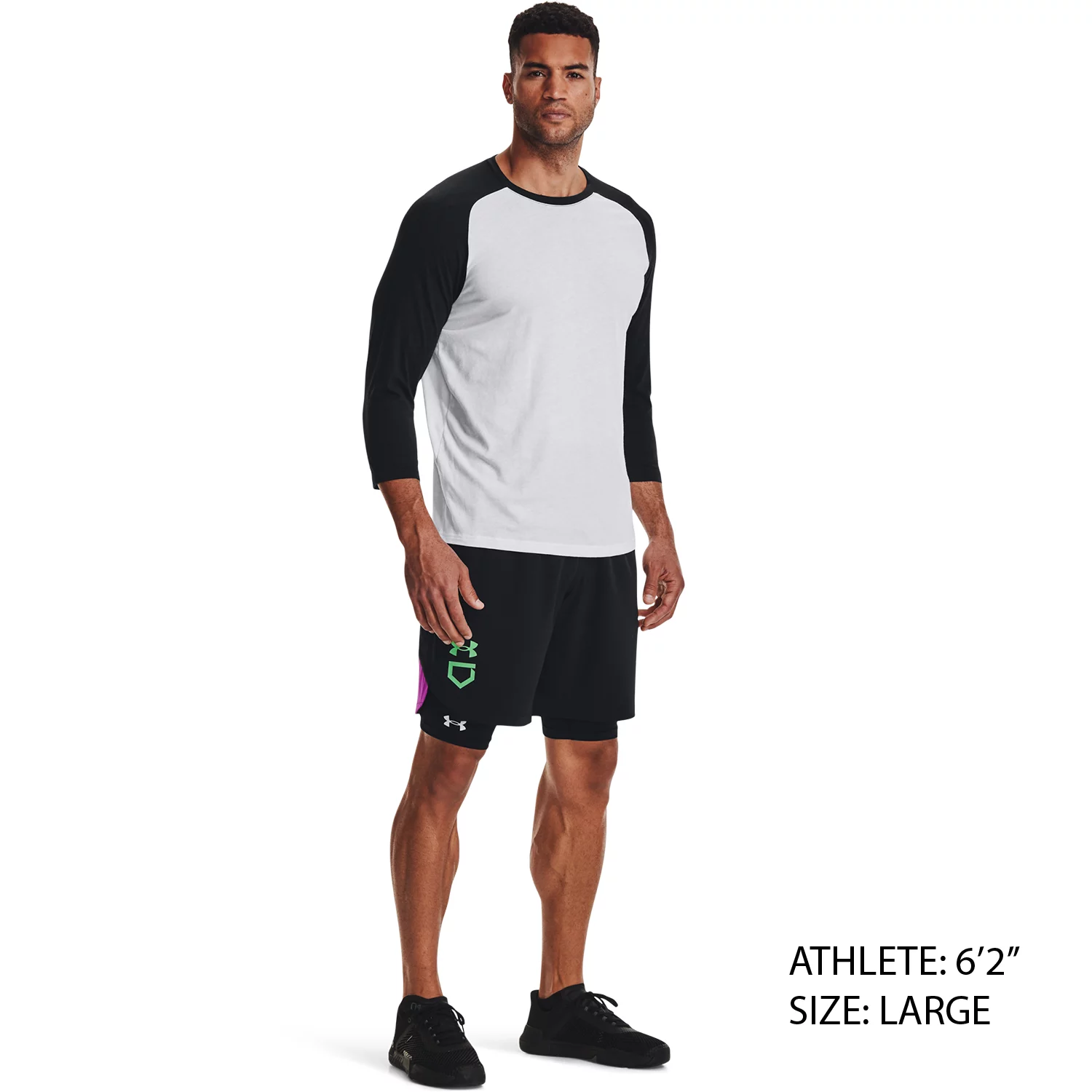 Under Armour Men's Classic 3/4 Sleeve T-Shirt 2 Under Armour Men's Classic 3/4 Sleeve T-Shirt - Image 2