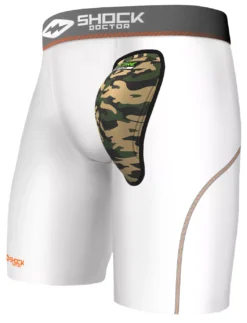 Shock Doctor Adult AirCore Compression Shorts With Hard Cup