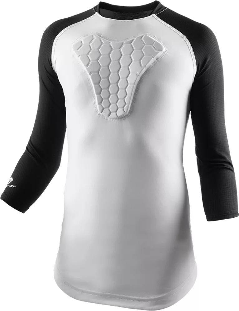 McDavid Youth HEX ¾ Sleeve Sternum Shirt 1 McDavid Youth HEX ¾ Sleeve Sternum Shirt