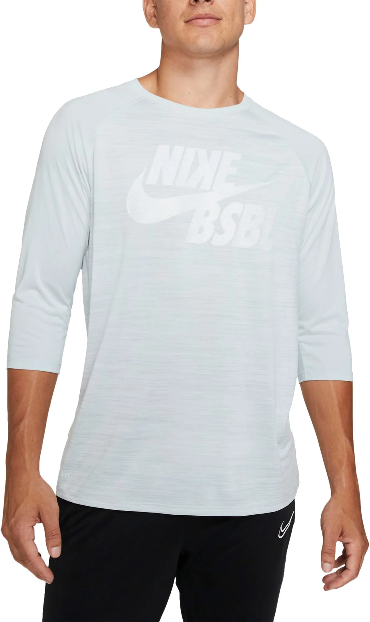 Nike Men's Velocity Legend 3/4 Sleeve Baseball Top 1 Nike Men's Velocity Legend 3/4 Sleeve Baseball Top