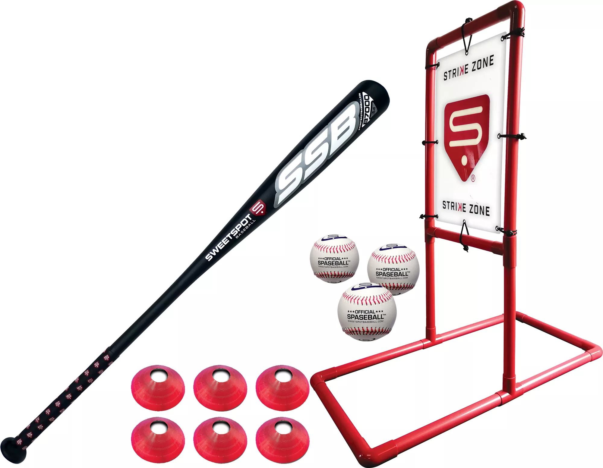 SweetSpot Baseball 11-Piece Backyard Home Run Kit 1 SweetSpot Baseball 11-Piece Backyard Home Run Kit