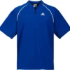 Adidas Men's Triple Stripe Short Sleeve Batting Jacket