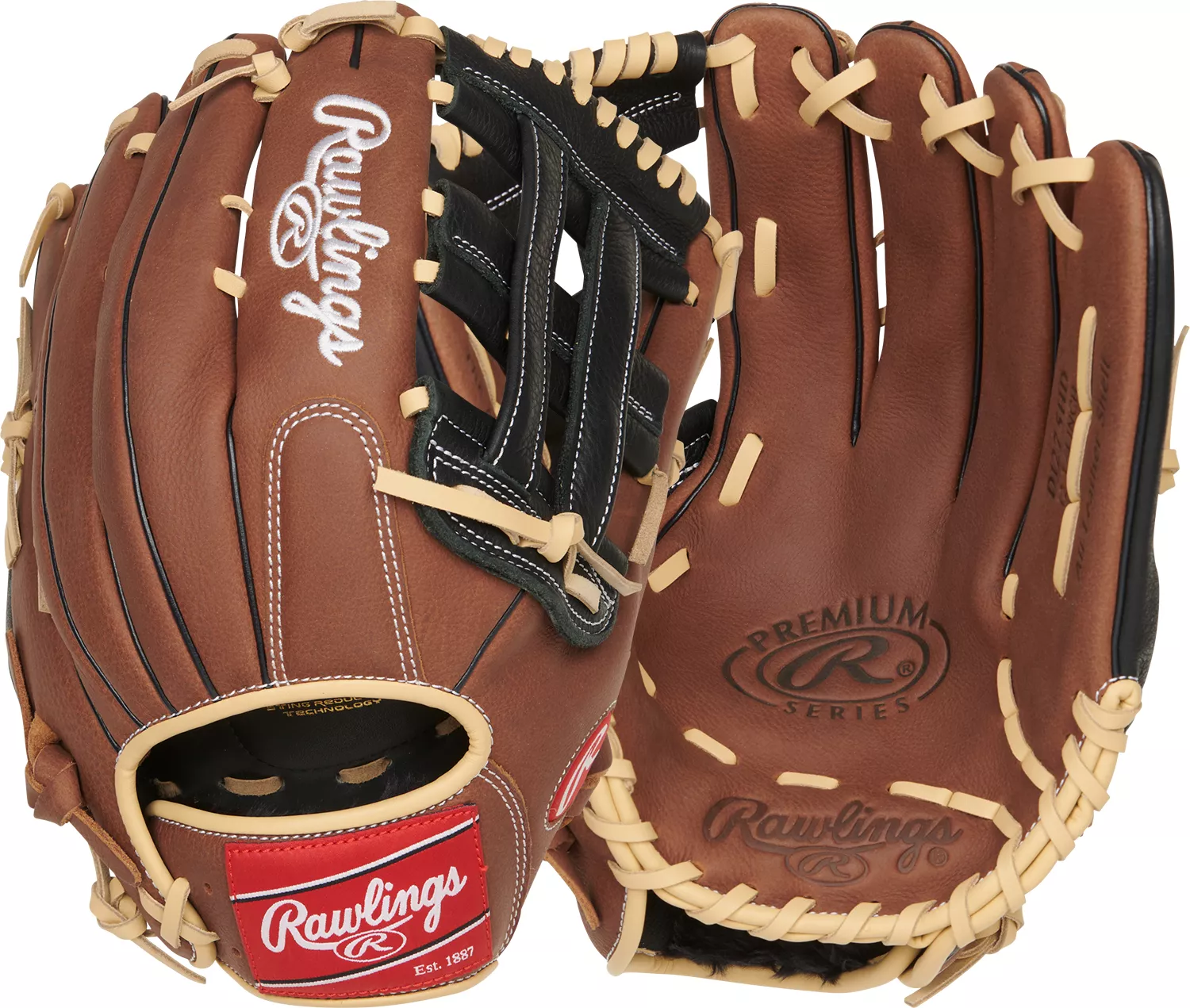Rawlings 12.75'' Premium Series Glove 1 Rawlings 12.75'' Premium Series Glove