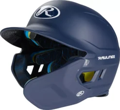 Rawlings Senior MACH Baseball Batting Helmet W/ Adjustable Face Guard