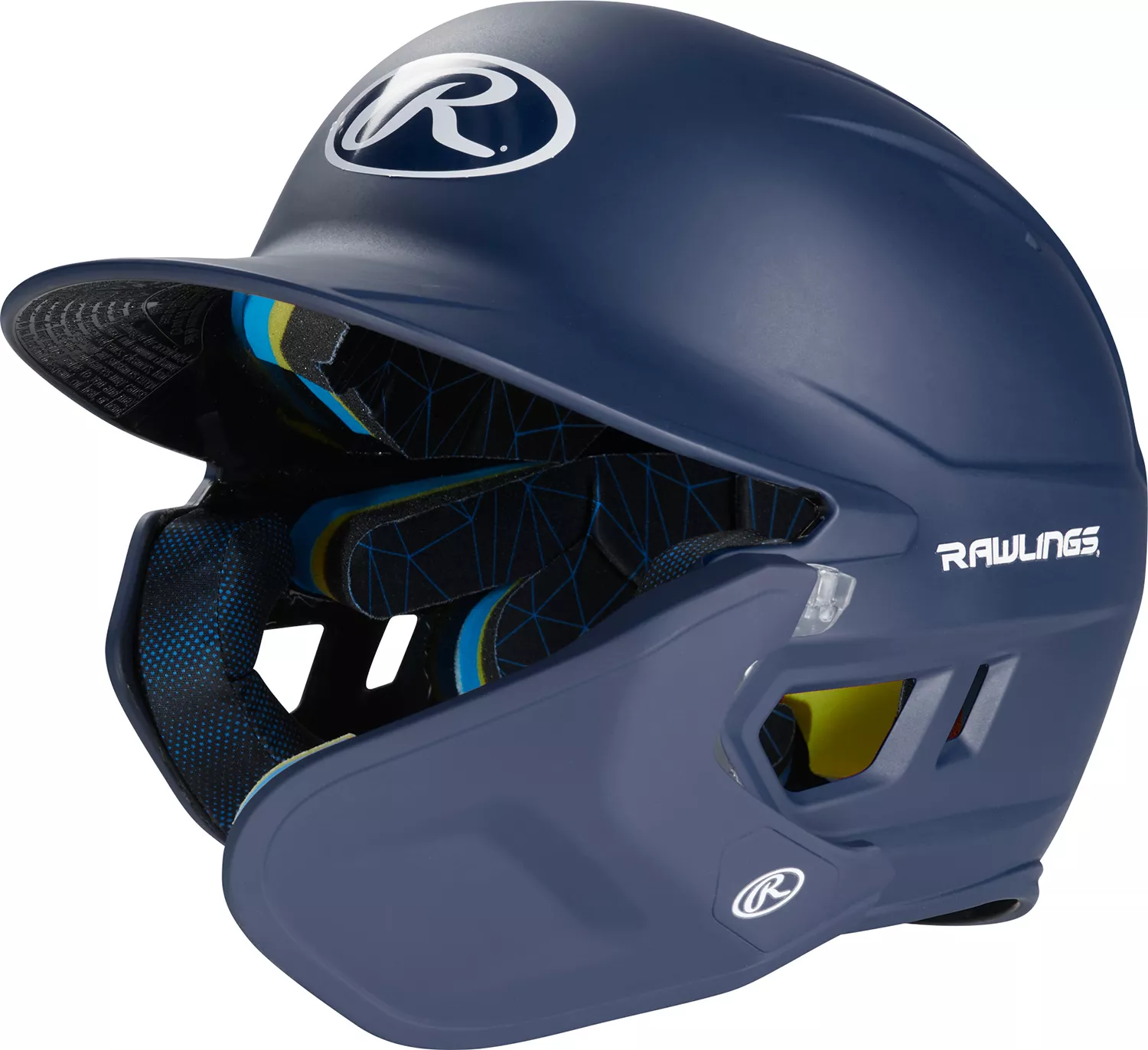 Rawlings Junior Mach Adjust Right-Handed Batting Helmet 1 Rawlings Junior Mach Adjust Right-Handed Batting Helmet