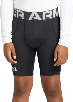 Under Armour Boy's Diamond Utility Sliding Shorts With Cup