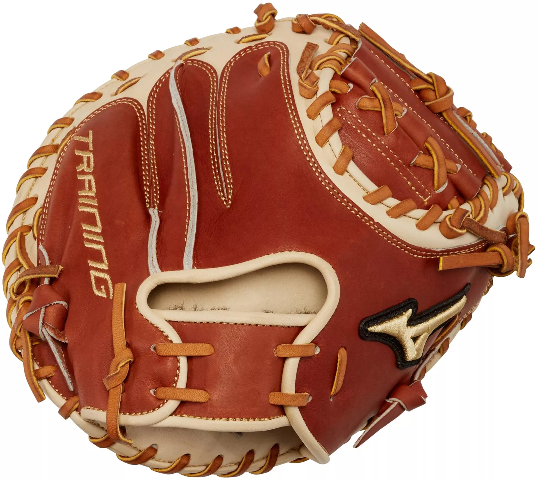 Mizuno 27.5'' Pro Select Series Catcher's Training Mitt 2 Mizuno 27.5'' Pro Select Series Catcher's Training Mitt - Image 2