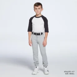 Mizuno Boys' Select Pro Baseball Pants 13 Mizuno Boys' Select Pro Baseball Pants -Rawlings Baseball Shop 350595 Grey MODFRT