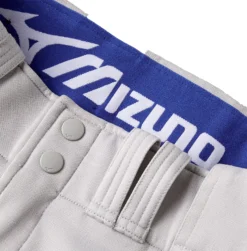 Mizuno Men's MVP Pro Short Length Baseball Pants -Rawlings Baseball Shop 350596 9191 Grey DET alt3