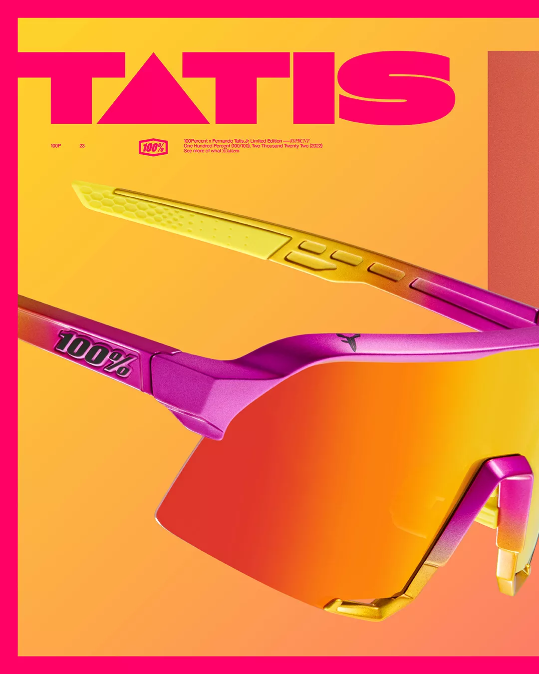 100% Tatis 23 LE S3 Sunglasses 7 100% Tatis 23 LE S3 Sunglasses - Image 7