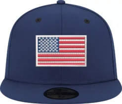 New Era Adult USA Flag 59Fifty Fitted Hat -Rawlings Baseball Shop 70680233A NavyCamo FRT