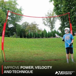 Rukket Sports 12' X 9' Multi-Sport Barrier Net 10 Rukket Sports 12' X 9' Multi-Sport Barrier Net -Rawlings Baseball Shop BARR100 NOCOLOR DET alt5