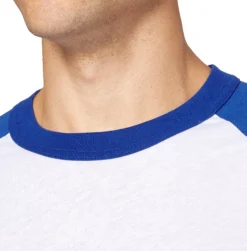 Adidas Adult Triple Stripe ¾ Sleeve Baseball Practice Shirt -Rawlings Baseball Shop BBA00104 SurfTheWeb DET alt1