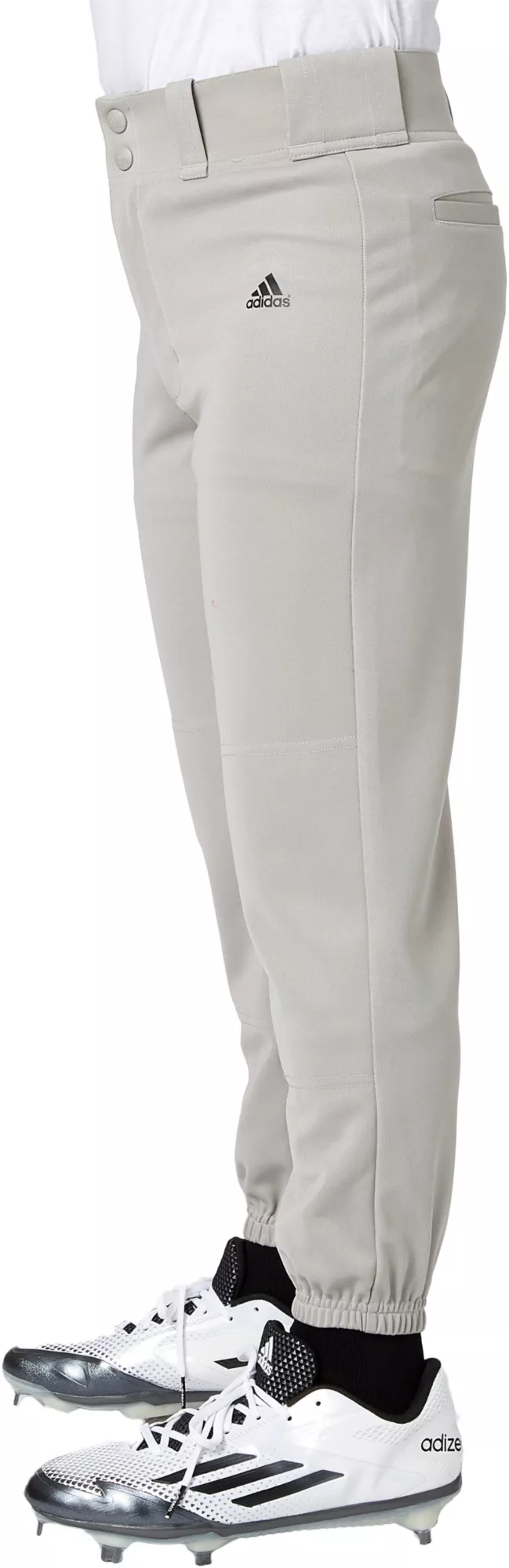 Adidas Boys' Triple Stripe Traditional Baseball Pants 2 Adidas Boys' Triple Stripe Traditional Baseball Pants - Image 2