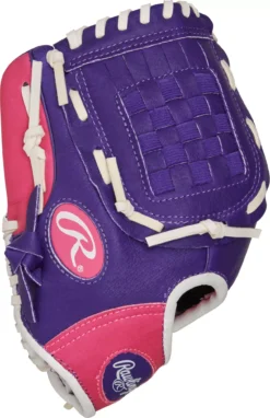Rawlings 10'' Tee Ball Highlight Series Glove -Rawlings Baseball Shop DICHFP10PPWLZ DICHFP10PPW03 Purple SDEL