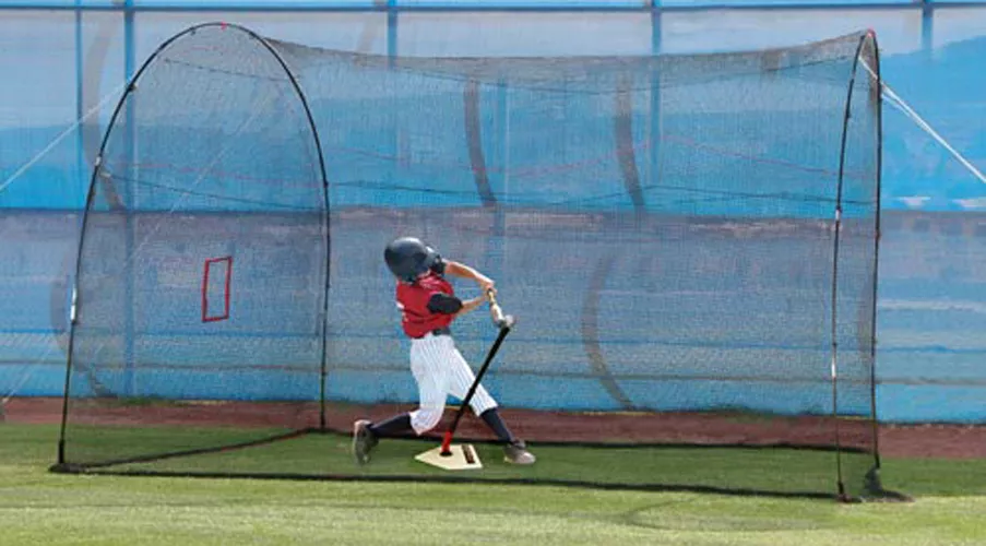 Heater HomeRun Mini & Lite-Ball Home Batting Cage 2 Heater HomeRun Mini & Lite-Ball Home Batting Cage - Image 2