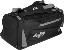 Rawlings Mach Baseball/Softball Duffle Bag 17 Rawlings Mach Baseball/Softball Duffle Bag -Rawlings Baseball Shop MACHDB Black AR