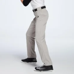 Adidas Men's Triple Stripe Open Bottom Baseball Pants 17 Adidas Men's Triple Stripe Open Bottom Baseball Pants -Rawlings Baseball Shop MBA12023 GreyBaseball DET