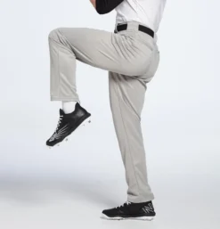 Adidas Men's Triple Stripe Open Bottom Baseball Pants 18 Adidas Men's Triple Stripe Open Bottom Baseball Pants -Rawlings Baseball Shop MBA12023 GreyBaseball MODSDE