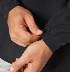 Adidas Men's Triple Stripe Long Sleeve Baseball Jacket -Rawlings Baseball Shop MBA13006Z Black DET alt1