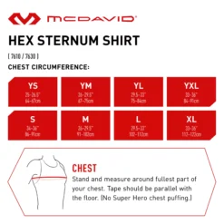 McDavid Youth HEX ¾ Sleeve Sternum Shirt 5 McDavid Youth HEX ¾ Sleeve Sternum Shirt -Rawlings Baseball Shop MD7630Y MD7630020111 WhiteBlack DET