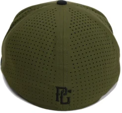 Perfect Game Hoffman Patriot Cap -Rawlings Baseball Shop PG038 ArmyGreenBlack BCK