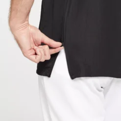 Perfect Game Men's Clubhouse Short Sleeve Pullover -Rawlings Baseball Shop PGW581 B422XL BlackWhite MODDET