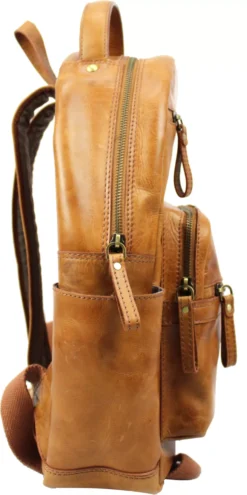 Rawlings Medium Leather Backpack 6 Rawlings Medium Leather Backpack -Rawlings Baseball Shop RS10057 Tan SDER