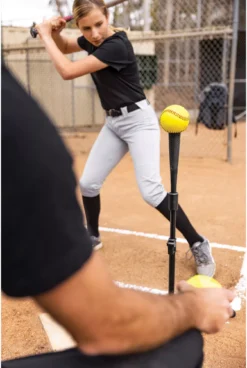 SKLZ Travel Batting Tee Elite 24 SKLZ Travel Batting Tee Elite -Rawlings Baseball Shop SKLZ 94972 TravelTeeElite Lifestyle5