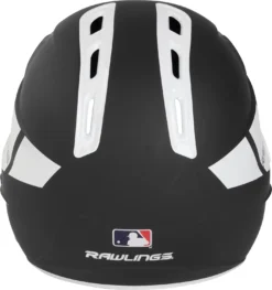 Rawlings Senior VELO Baseball Batting Helmet W/ Reversible Jaw Guard 8 Rawlings Senior VELO Baseball Batting Helmet W/ Reversible Jaw Guard -Rawlings Baseball Shop VELOREV SR RVELREVMGBK BlackWhite BCK