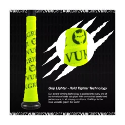 VukGripz Bat Grip Tape -Rawlings Baseball Shop VUKGRIPZ BLACK BlackWhite TEC