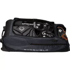 EvoShield Standout Wheeled Bag 19 EvoShield Standout Wheeled Bag -Rawlings Baseball Shop WB5719SWB Charcoal R