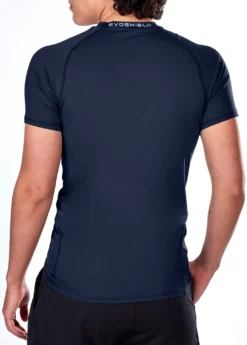 EvoShield Men's Cooling Short Sleeve T-Shirt -Rawlings Baseball Shop WB60140 022XL Navy MODBCK